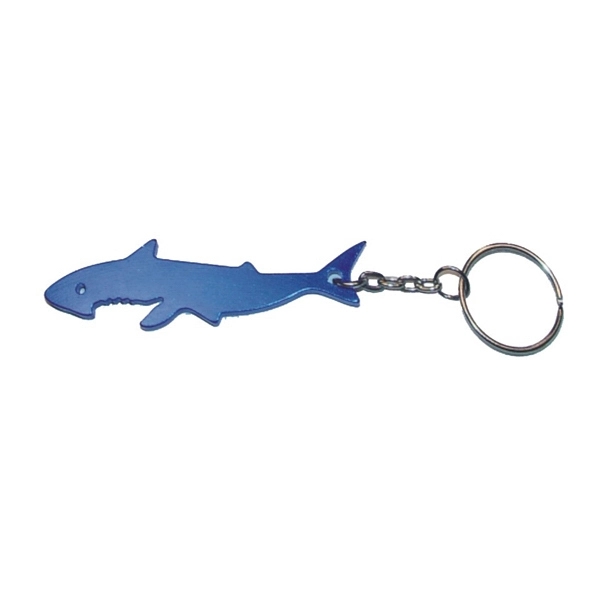 Shark shape key chain, blue.... from ASI 74585 Nu Promo International / Nu Promo Line