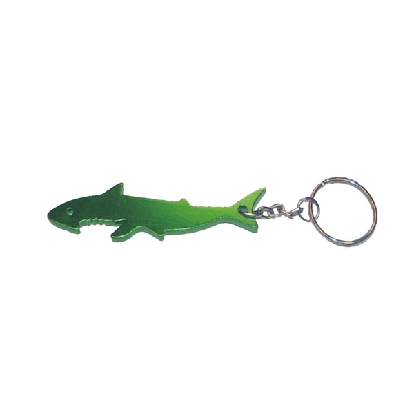 Shark shape key chain, green.... from ASI 74585 Nu Promo International / Nu Promo Line