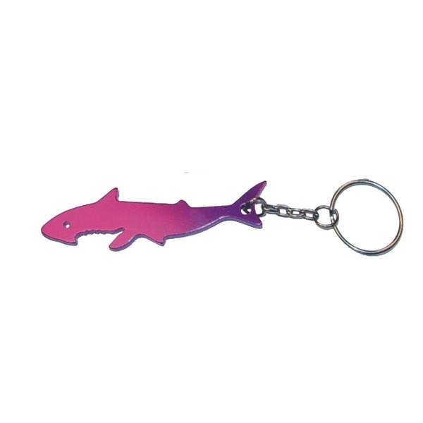 Shark shape key chain, purple.... from ASI 74585 Nu Promo International / Nu Promo Line