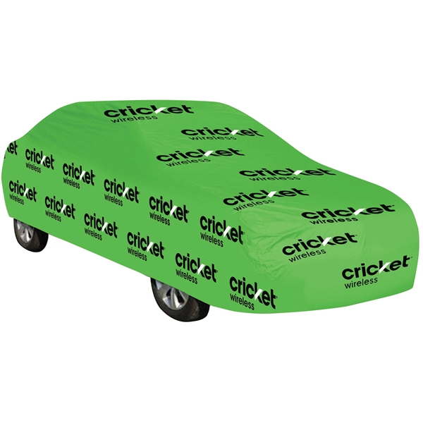 Standard size Car Cover 168"w x 290"L w/full color, full coverage... from ASI 49891 Discount Marketing Products / DMP