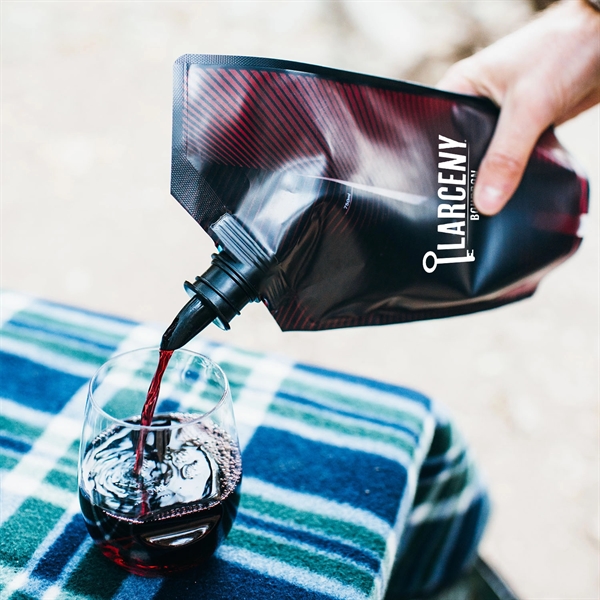 The Vapur® Vintage flexible wine carrier is the most portable way... from ASI 46170 Compass Industries Inc