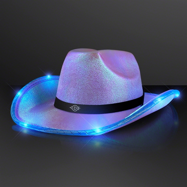 Light Up Iridescent Space Cowgirl Hat; Blank & Imprint Pricing... from ASI 34194 ALightPromos