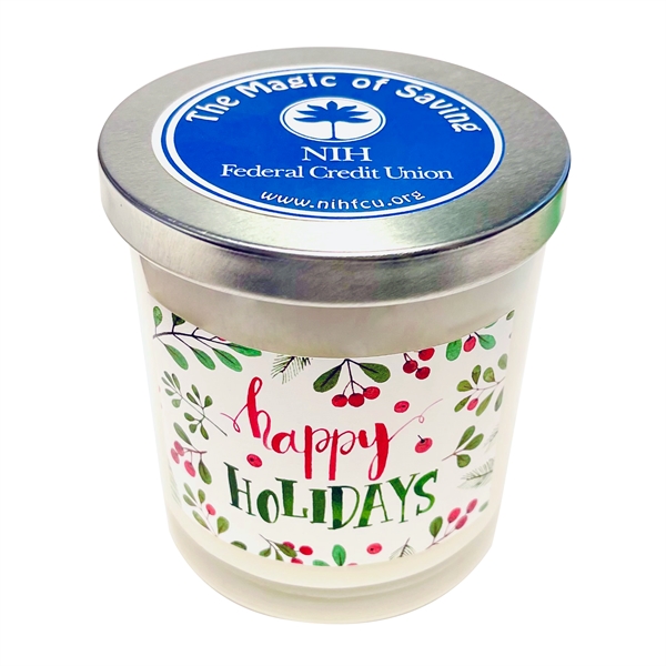 11 oz. Happy Holidays Soy Candle... from ASI 58295 Groline