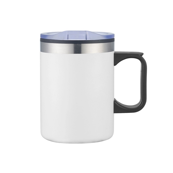 14oz. Double wall camping mug w/handle... from ASI 41511 Brainchild USA Inc / BrainChild Gift Club