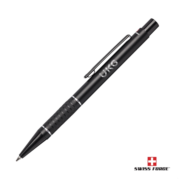 The Swiss Force® Aarburg aluminum clicker pen features a streamlined design,... from ASI 84592 St Regis Group