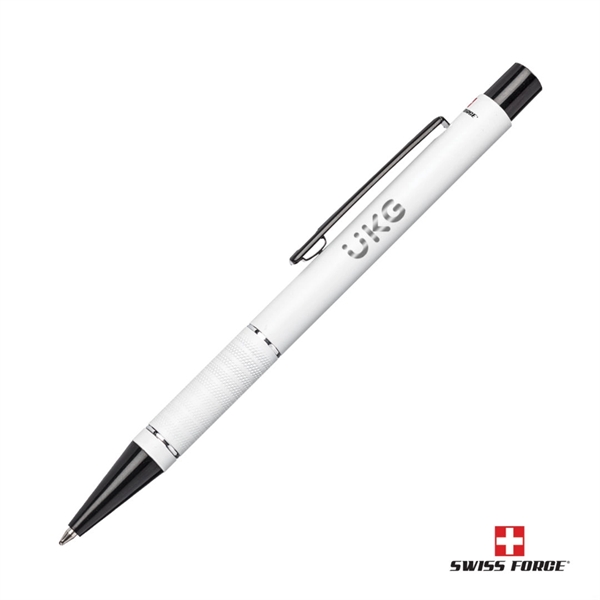 The Swiss Force® Aarburg aluminum clicker pen features a streamlined design,... from ASI 84592 St Regis Group
