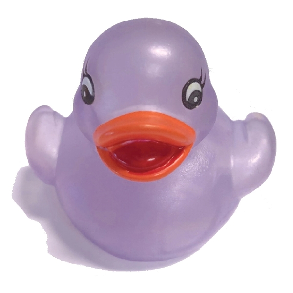 Mini squeaking rubber duck toys, balanced for floating.... from ASI 31977 Adline Industries Inc