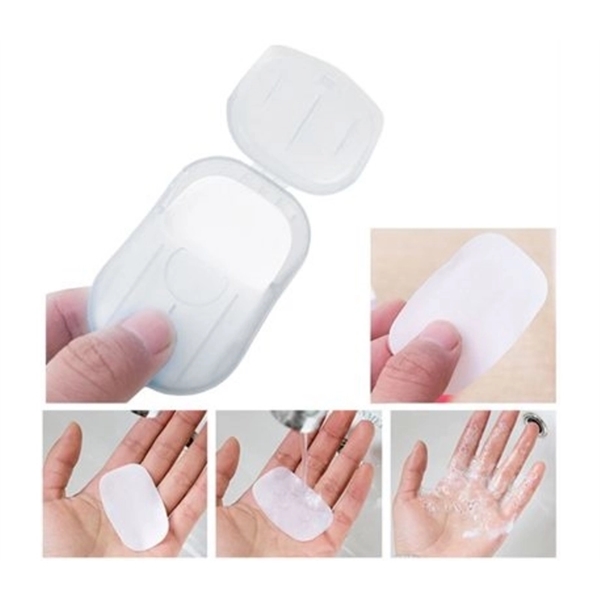 30 count, citrus scented travel paper soap + free pad print... from ASI 37218 Athena Promo (tm)