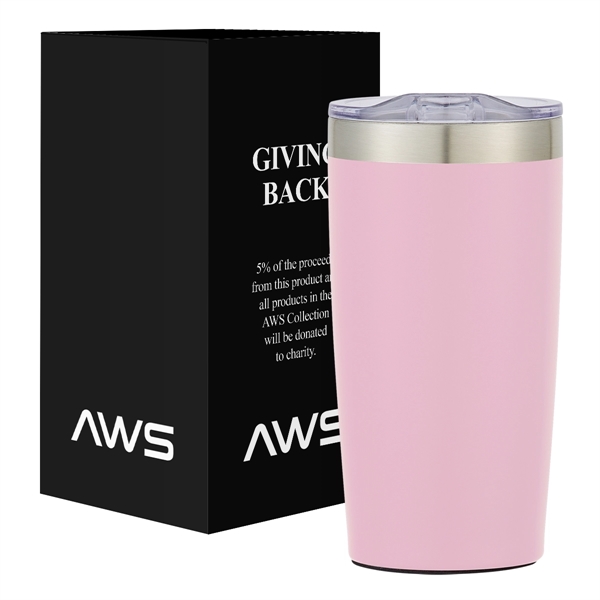 20 oz. AWS two-tone Himalayan tumbler for taking a drink wherever... from ASI 61125 Hit Promotional Products / Hit®