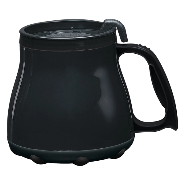 16 Oz. Low Rider Desk Mug. Double Wall Construction For Insulation... from ASI 61125 Hit Promotional Products / Hit®