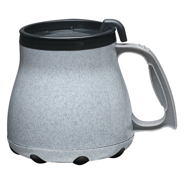 16 Oz. Low Rider Desk Mug. Double Wall Construction For Insulation... from ASI 61125 Hit Promotional Products / Hit®