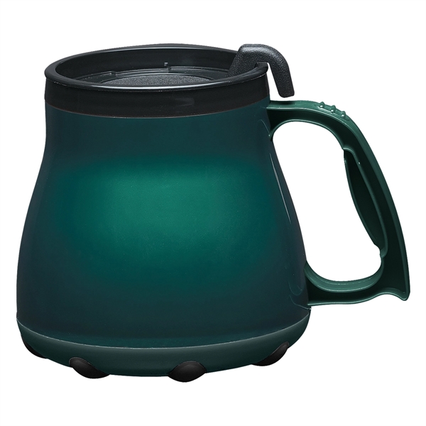 16 Oz. Low Rider Desk Mug. Double Wall Construction For Insulation... from ASI 61125 Hit Promotional Products / Hit®