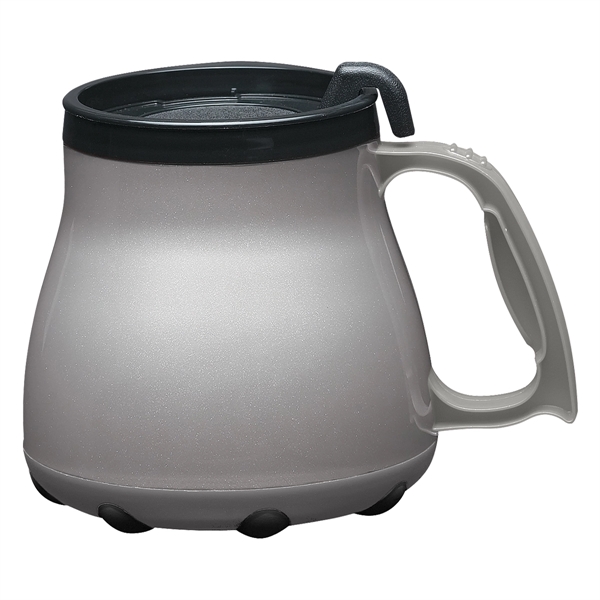 16 Oz. Low Rider Desk Mug. Double Wall Construction For Insulation... from ASI 61125 Hit Promotional Products / Hit®