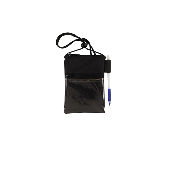 This dual zippered badge holder is designed to hold badges sized... from ASI 34800 Alstar Creations