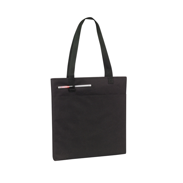 Two tone tote bag with long shoulder straps made from 600... from ASI 34800 Alstar Creations
