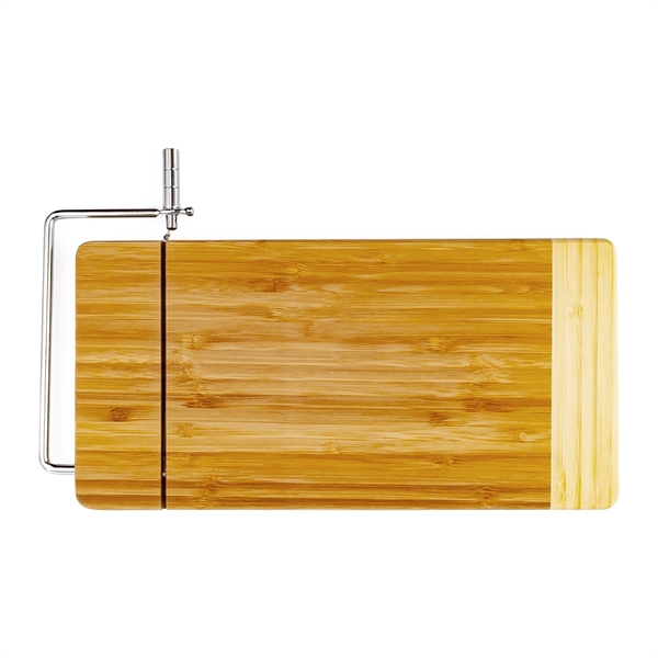 Bamboo Rectangle Cheese Slicer Board... from ASI 99030 Zipline