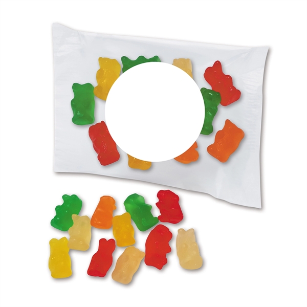 Individually labeled gummy bears snack pack.... from ASI 68680 Maple Ridge Farms Inc