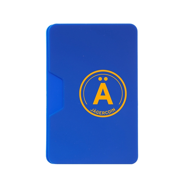 2.25" x 3.5" silicone cellphone wallet with adhesive strip.... from ASI 62088 IDProductsource