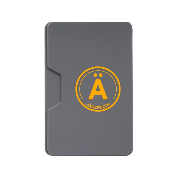 2.25" x 3.5" silicone cellphone wallet with adhesive strip.... from ASI 62088 IDProductsource