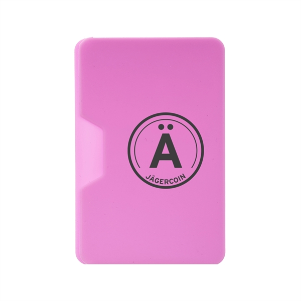 2.25" x 3.5" silicone cellphone wallet with adhesive strip.... from ASI 62088 IDProductsource