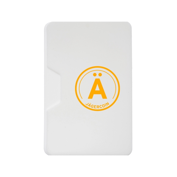 2.25" x 3.5" silicone cellphone wallet with adhesive strip.... from ASI 62088 IDProductsource