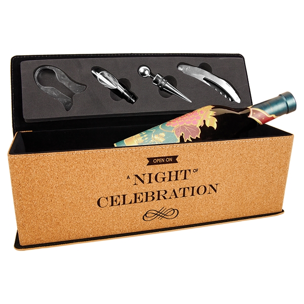 Wine set with storage case and tools including corkscrew, foil cutter,... from ASI 99030 Zipline / Zipline®