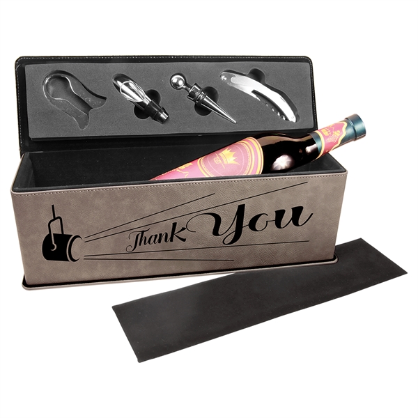 Wine set with storage case and tools including corkscrew, foil cutter,... from ASI 99030 Zipline / Zipline®
