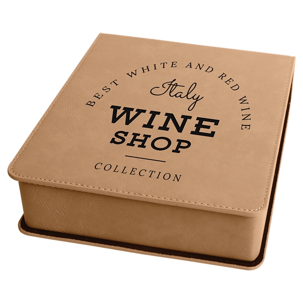 Three piece wine tool set inside a leatherette case; tools include... from ASI 99030 Zipline / Zipline®