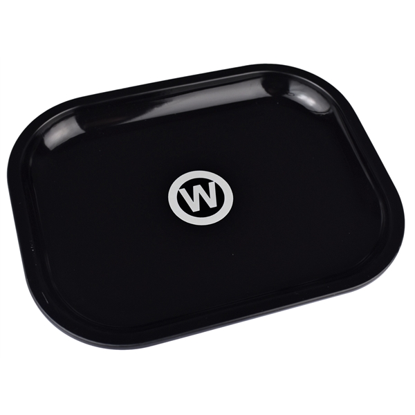 Metal Rolling Tray 7" x 5.5"... from ASI 72657 Active Life Promo / Apres Ski Ingrain