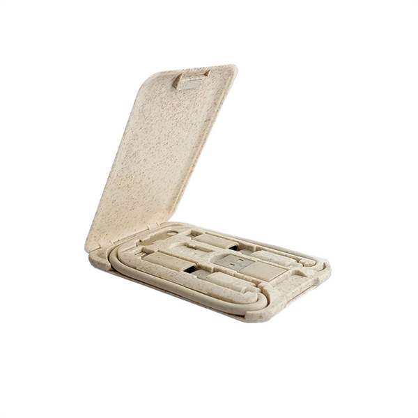 Eco-Friendly Charging Cable Kit  - Type-C to Type-C Cable... from ASI 63776 KTI Networks Inc / KTI Promo