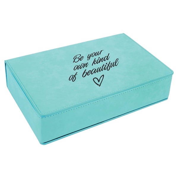 Gift box set with 6 oz. leatherette stainless steel flask, 2... from ASI 99030 Zipline / Zipline®