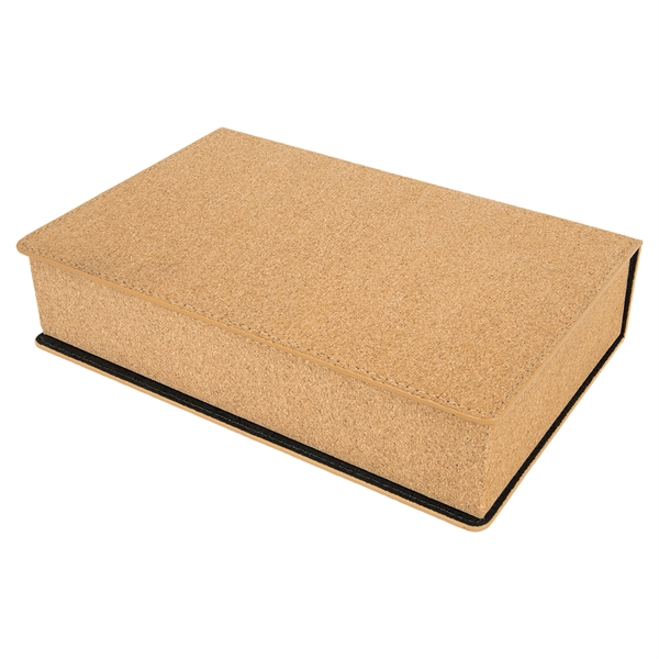 Gift box set with 6 oz. leatherette stainless steel flask, 2... from ASI 99030 Zipline / Zipline®