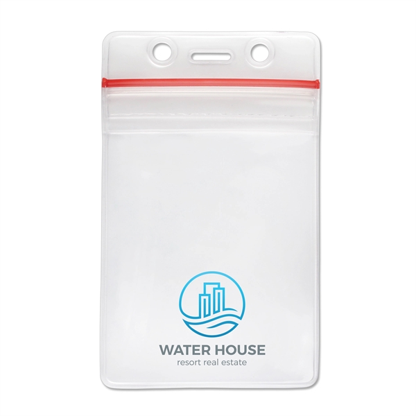 Government-size vinyl badge holders feature anti-print transfer material and a resealable... from ASI 79898 Promovision / PROMOVISION