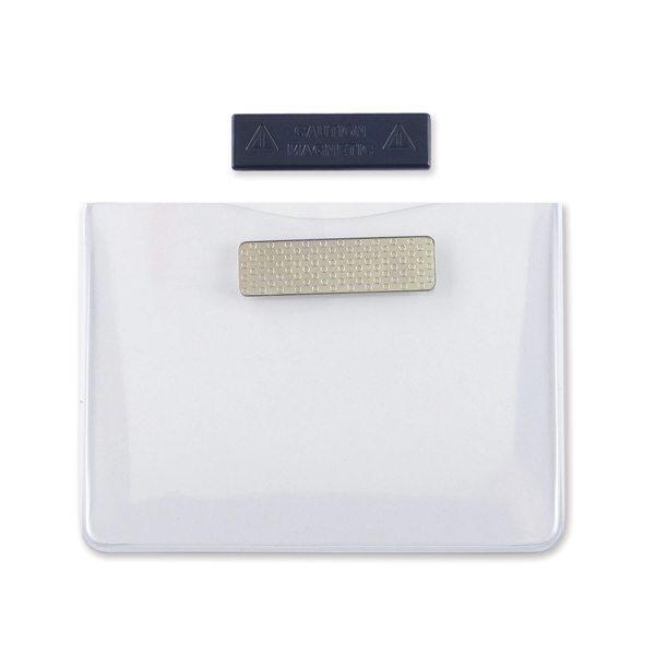 Event-size clear acetate badge holders attach easily and securely with a... from ASI 79898 Promovision / PROMOVISION