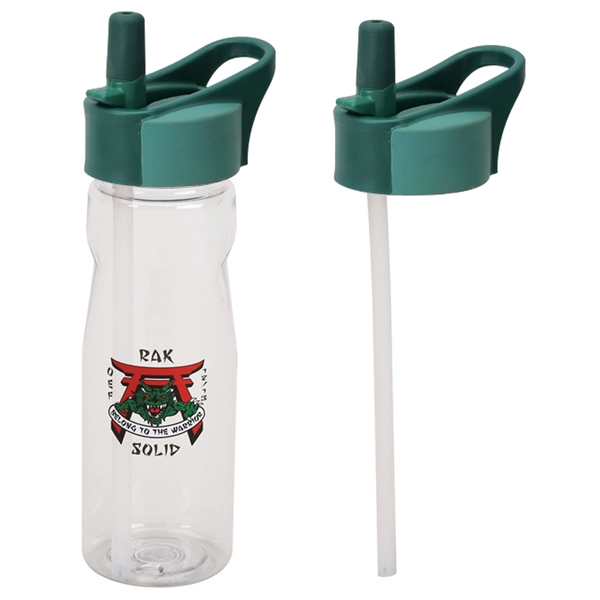 22 oz. water bottle with coconut filter straw... from ASI 40261 Berney-Karp Inc / Creative Source