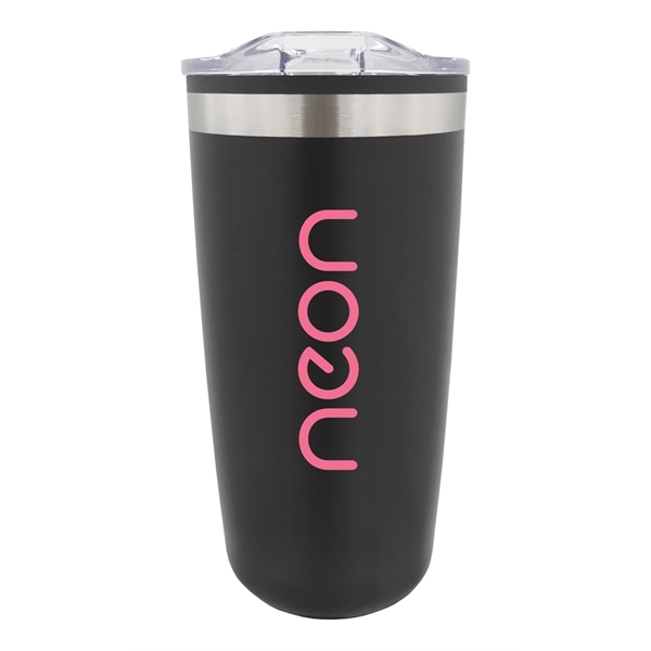 20 oz. stainless tumbler with plastic liner.... from ASI 40261 Berney-Karp Inc / Creative Source