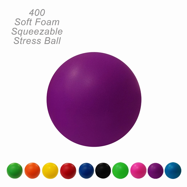 Squeezable Stress Ball & Grip Strengthener 2 3/4" - Ready Inventory... from ASI 45100 Chulani Promotional Products, Inc / Competitive Edge Innovations/Chulani