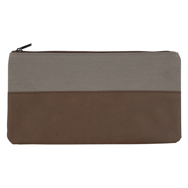 10" x 5 1/2" zippered pouch made of 12 oz. cotton... from ASI 61125 Hit Promotional Products / Hit®