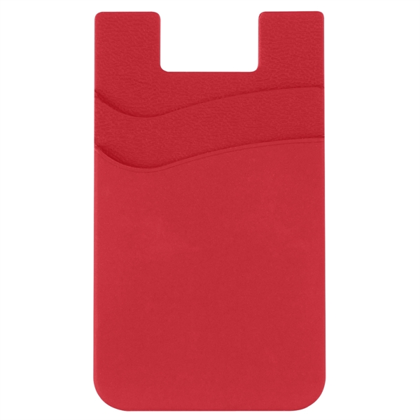 Silicone phone wallet with multiple pockets... from ASI 61125 Hit Promotional Products / Hit®