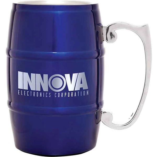 Stainless Steel Barrel Mug. Features: 17 oz. capacity, stainless steel construction,... from ASI 99030 Zipline / Zipline®