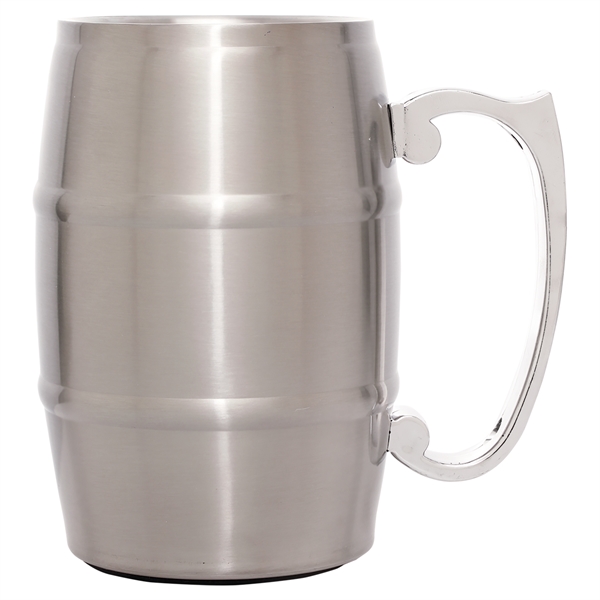 Stainless Steel Barrel Mug. Features: 17 oz. capacity, stainless steel construction,... from ASI 99030 Zipline / Zipline®