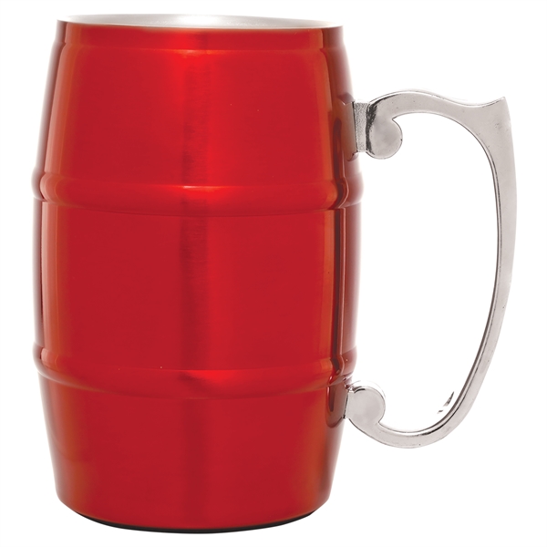 Stainless Steel Barrel Mug. Features: 17 oz. capacity, stainless steel construction,... from ASI 99030 Zipline / Zipline®