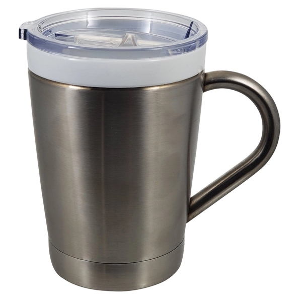 12 oz. mug with double wall vacuum insulation and snap on,... from ASI 99030 Zipline / Zipline®