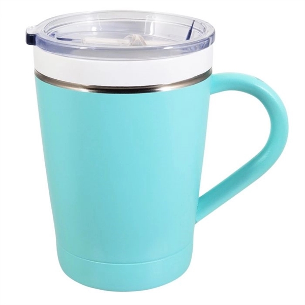 12 oz. mug with double wall vacuum insulation and snap on,... from ASI 99030 Zipline / Zipline®