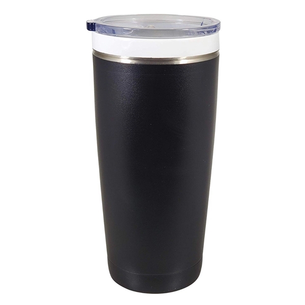 22 oz. stainless steel tumbler with double wall vacuum insulation and... from ASI 99030 Zipline / Zipline®