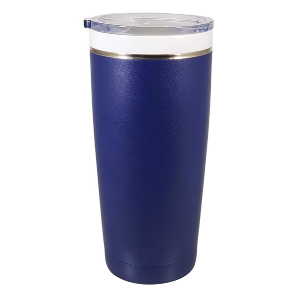 22 oz. stainless steel tumbler with double wall vacuum insulation and... from ASI 99030 Zipline / Zipline®