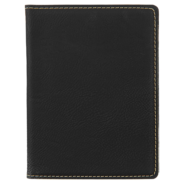 Leatherette passport holder with laser engraved decoration.... from ASI 99030 Zipline / Zipline®