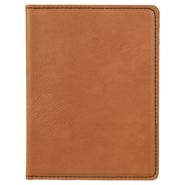 Leatherette passport holder with laser engraved decoration.... from ASI 99030 Zipline / Zipline®