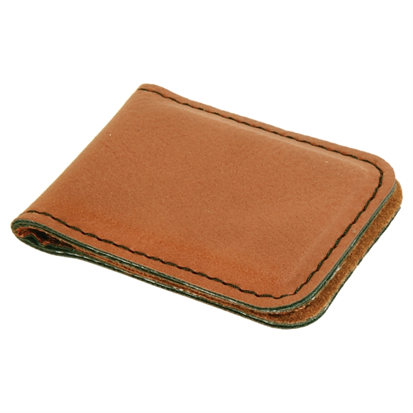 Money clip made of leatherette material that's water-resistant and easy to... from ASI 99030 Zipline / Zipline®