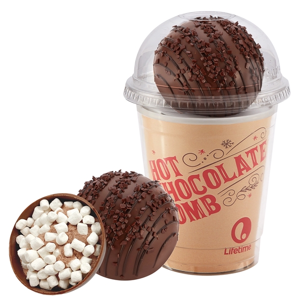 Mega milk and dark delight chocolate bomb cup kit. Our bombs... from ASI 71685 Midnite Snax®